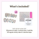 EyeCandys Birthday Cake Press-On Nails, view 4