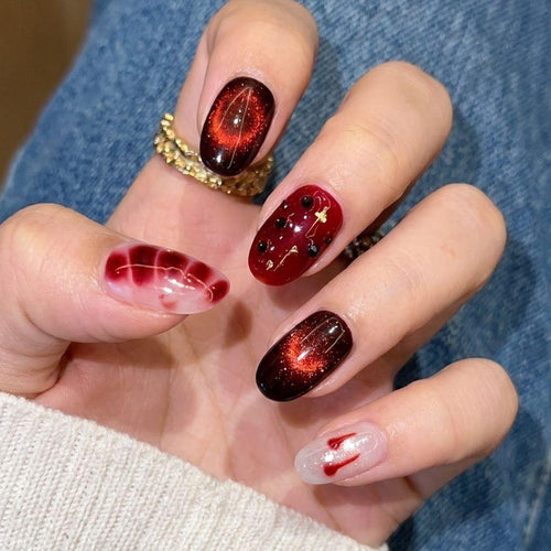 EyeCandys Blood Wedding Press-On Nails