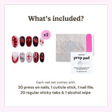 EyeCandys Blood Wedding Press-On Nails, view 4