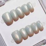 EyeCandys Blue Hour Latte Press-On Nails, view 3