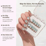 EyeCandys Blue Hour Latte Press-On Nails, view 5