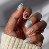 EyeCandys Blue Period Press-On Nails, view 4