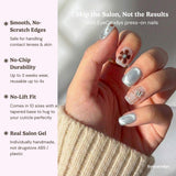 EyeCandys Blue Period Press-On Nails, view 5