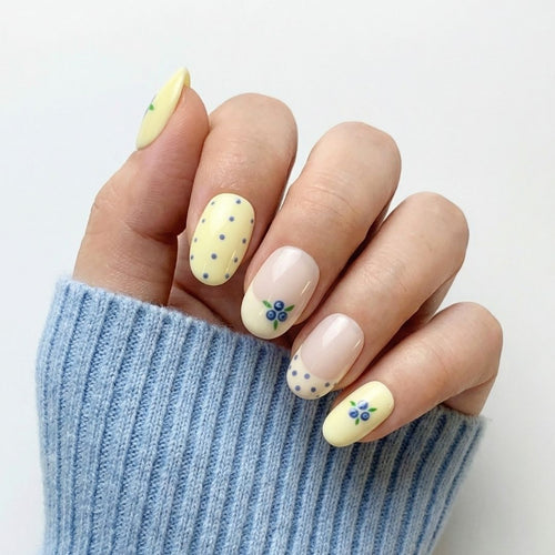 EyeCandys Blueberry Tart Press-On Nails