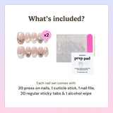 EyeCandys Bubbly Press-On Nails, view 5