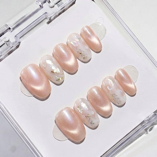 EyeCandys Champagne Toast Press-On Nails