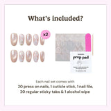 EyeCandys Champagne Toast Press-On Nails, view 5
