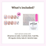 EyeCandys Charmed, I'm Sure Press-On Nails, view 5