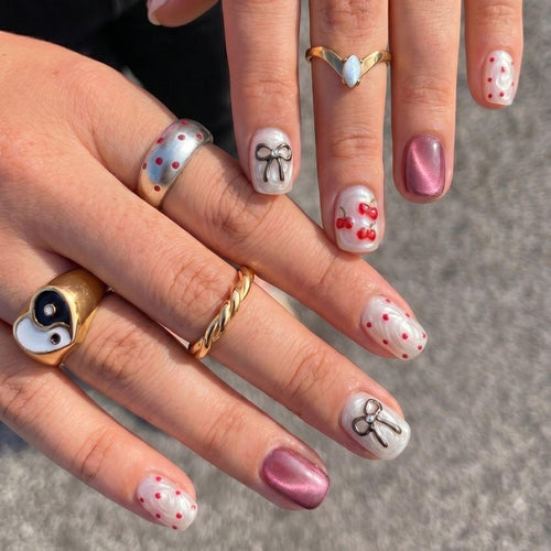 EyeCandys Cherry Bomb Press-On Nails