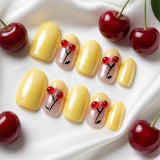 EyeCandys Cherry Picnic Press-On Nails, view 2