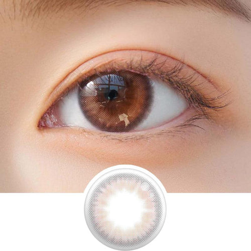 EyeCandys Chuu Cloud Pudding Pink Brown (10pk)