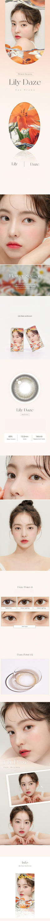 EyeCandys Chuu Lily Daze Sun Brown (10pk), view 4