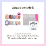 EyeCandys Confetti Crush Press-On Nails, view 6