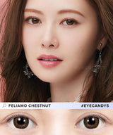 EyeCandys Feliamo 1-Day Chestnut (10pk), view 2