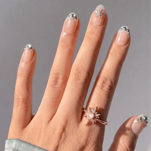 EyeCandys Crystal Cuff Press-On Nails