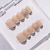 EyeCandys Crystal Cuff Press-On Nails, view 2