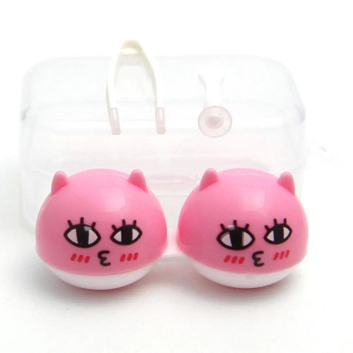 EyeCandys Cute Contact Lens Case and Applicator Set