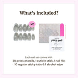 EyeCandys Cygnus Press-On Nails, view 5