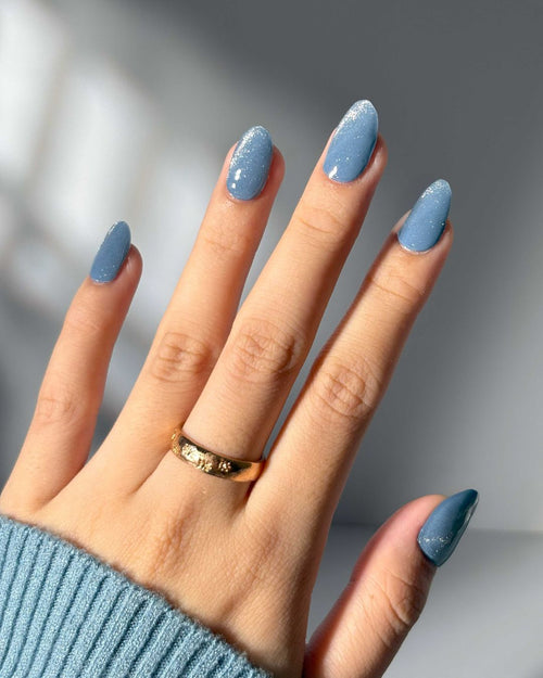 EyeCandys Denim Sugar Gel Nail Sticker Set