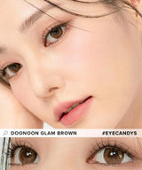 EyeCandys DooNoon Glam 1-Day Brown (10pk), view 3