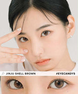 EyeCandys DooNoon Jinju Shell 1-Day Brown (10pk), view 4