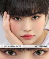 EyeCandys DooNoon Jinju Shell 1-Day Olive (10pk), view 3