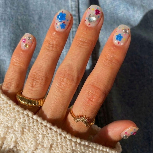 EyeCandys Dot Cake Press-On Nails