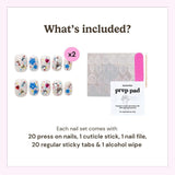 EyeCandys Dot Cake Press-On Nails, view 5