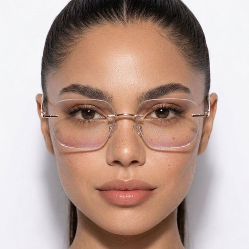 EyeCandys Dusk Rimless Rectangular