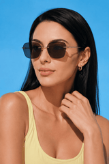EyeCandys Dusk Rimless Rectangular, view 4