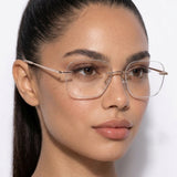 EyeCandys Dusk Rimless Rectangular, view 5