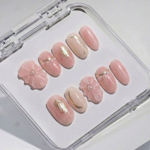 EyeCandys En Rose Press-On Nails
