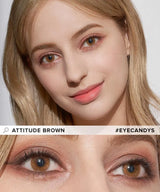 EyeCandys Attitude Glitter Brown (1 PAIR), view 6