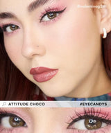 EyeCandys Attitude Glitter Choco (1 PAIR), view 3