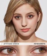 EyeCandys Attitude Glitter Choco (1 PAIR), view 5