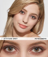 EyeCandys Attitude Glitter Grey (1 PAIR), view 5