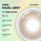 EyeCandys Aura Hazel Grey, view 6