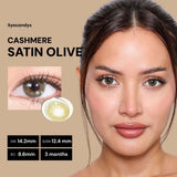 EyeCandys Cashmere Satin Olive, view 2