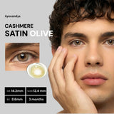 EyeCandys Cashmere Satin Olive, view 3