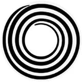 EyeCandys Cosplay 005 White Black Swirl, view 2
