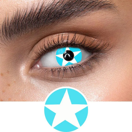 EyeCandys Cosplay 010 Blue 5-Point Star