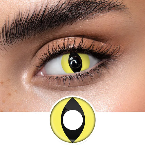 EyeCandys Cosplay 021 Light Yellow Cat Eye