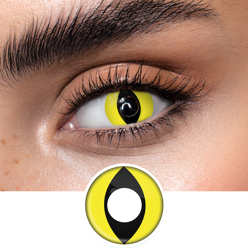 EyeCandys Cosplay 022 Yellow Cat Eye