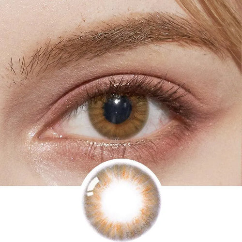 EyeCandys Pink Label Flirty Honey Brown