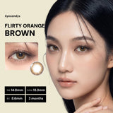 EyeCandys Pink Label Flirty Orange Brown, view 2