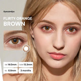 EyeCandys Pink Label Flirty Orange Brown, view 3