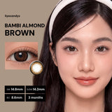 EyeCandys Pink Label Bambi Almond Brown, view 2