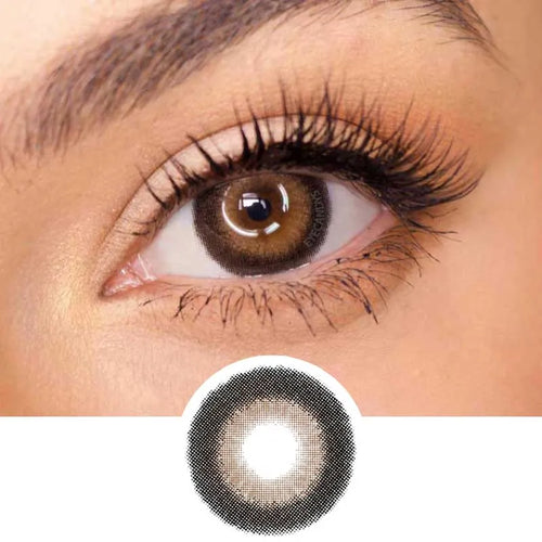 EyeCandys Pink Label Big Ring Brown