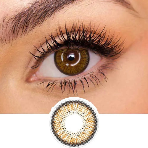 EyeCandys Pink Label Eyelighter Brown (Custom Toric for Astigmatism)