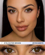 EyeCandys Pink Label Eyelighter Brown (Custom Toric for Astigmatism), view 3